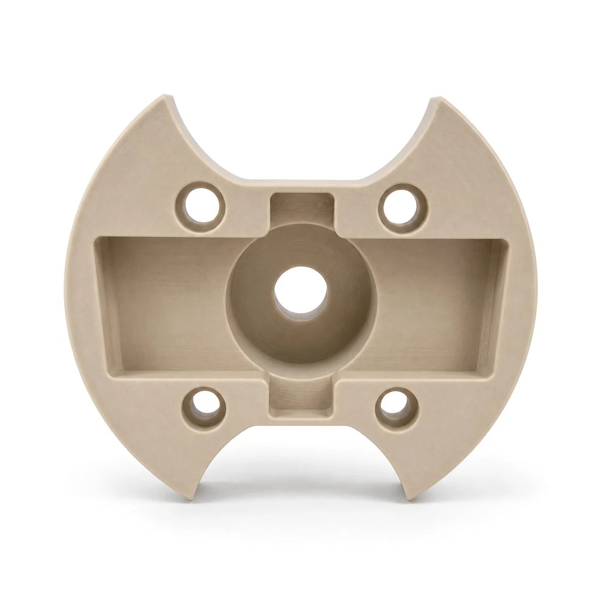 CNC machined plastic component example