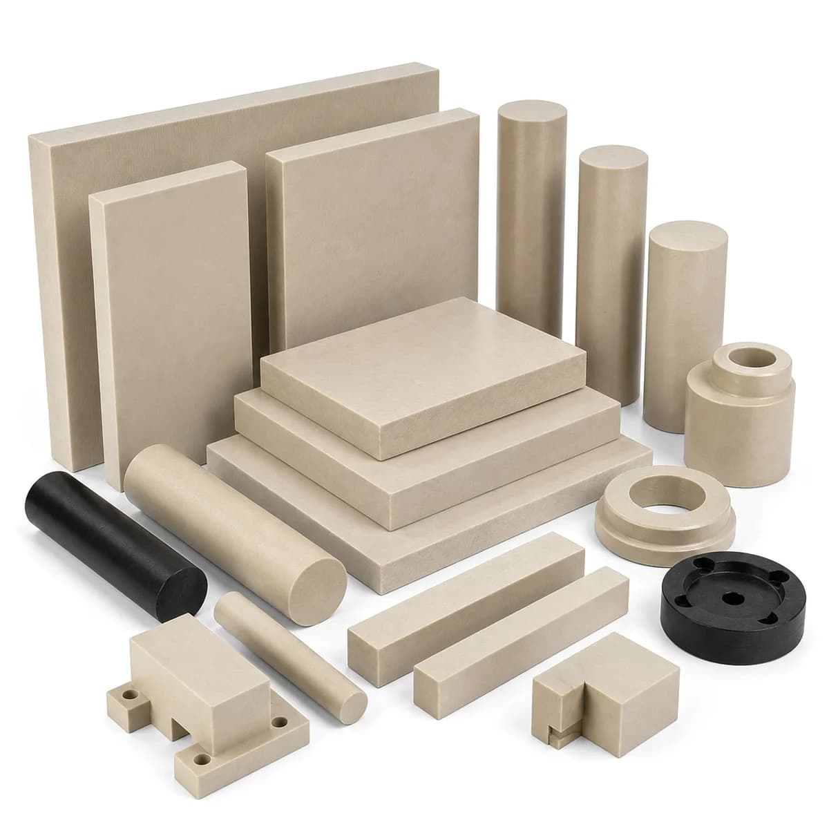 PEEK engineering plastic sheet stock for industrial buyers